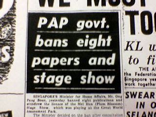 Singapore Rebel : The day Straits Times defended press freedom