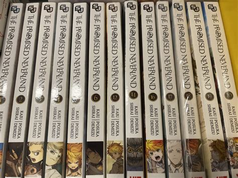 The Promised Neverland Manga Vol 1 20 Complete Set Town