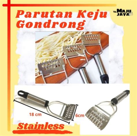 Parutan Keju Gondrong Stainless Parutan Coklat Serbaguna Lazada Indonesia