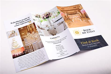 Tri Fold Brochure For Event Management Company On Student Show