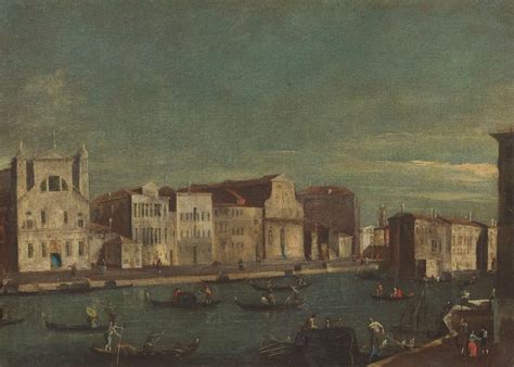 Venetian School 18th Century Veduta Di Venezia Mutualart