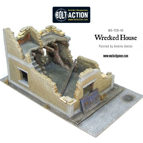 Warlord Wreck The Place With A Bolt Action Wrecked House Ontabletop