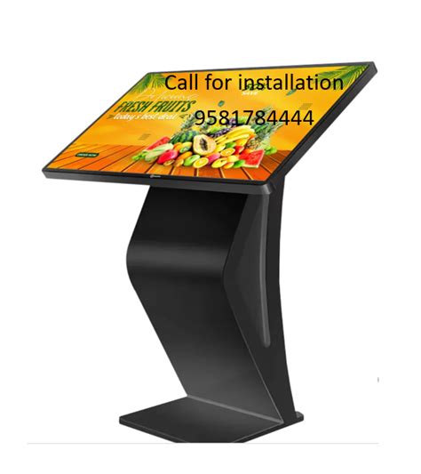 Trueview Stand Type Digital Signage Display Board Weset In