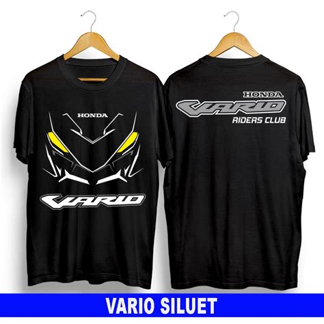 Jual COD BAJU TSHIRT KAOS DISTRO KAOS MOTOR HONDA VARIO SILUET