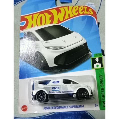 Hot Wheels Ford Performance Supervan Shopee Malaysia