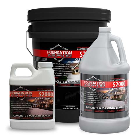 Armor S2000: Water-Based Sodium Silicate Concrete Densifier - Westfor ...