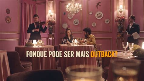 Outback Lan A Fondues Exclusivos Hits De Seu Menu Publicidade E