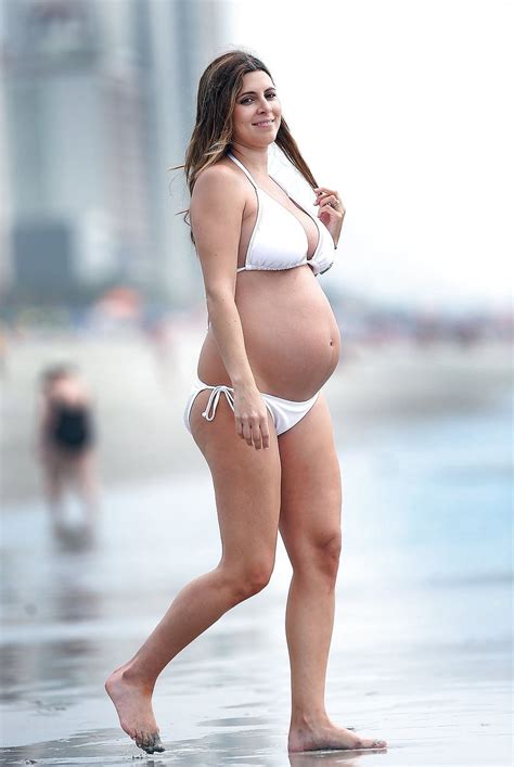 Pregnant Jamie Lynn Sigler In A White Bikini Photo X Vid