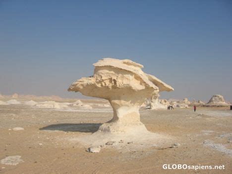 Bawiti Egypt - Mushroom Rock, White Desert - GLOBOsapiens