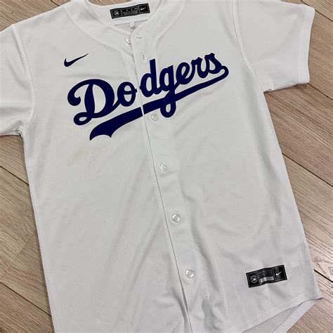 Nike Los Angeles Dodgers Ladies Baseball Jersey -... - Depop