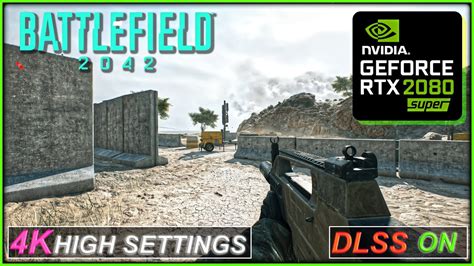 Battlefield 2042 RTX 2080 Super I9 9900K 4K HIGH SETTINGS DLSS