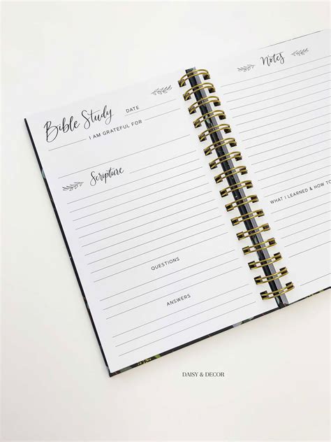 Hardcover Guided Bible Study Journal God is Within Her | Etsy