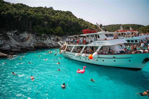 Von Korfu Aus Tagesausflug Nach Paxos Antipaxos Und Zu Den Blauen