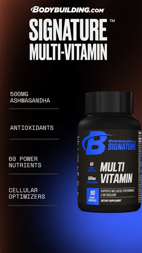 Bodybuilding.com Signature Multivitamin, 30 Servings - Bodybuilding.com