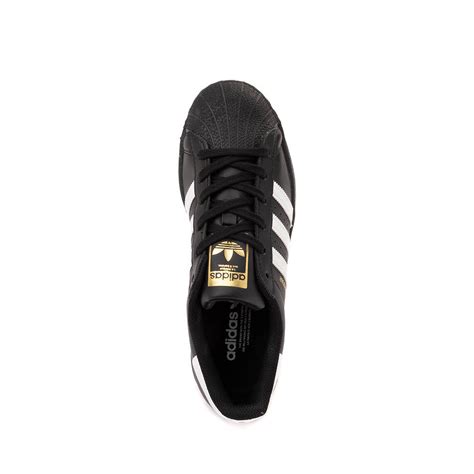 Adidas Superstar Athletic Shoe Big Kid Black White Journeys