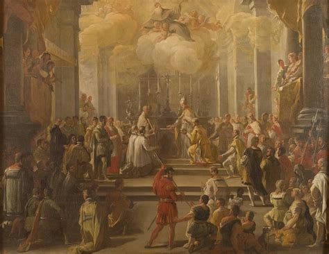 Luca Giordano Dedicazione Chiesa Montecassino Programma Barocco