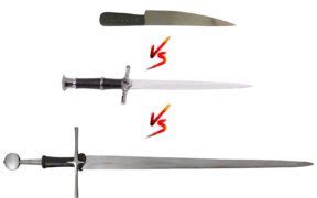 Knife vs Dagger vs Sword: Key Differences and Uses