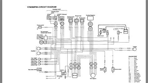 Electrical Schematics For Yamaha Kodiak 450