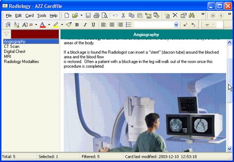 Radiology Types