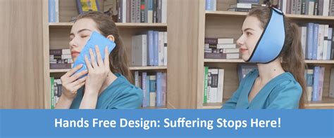 Comfpack Face Ice Pack For Jaw Hot Cold Therapy Gel Packs For Wisdom