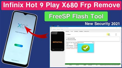 Infinix Hot 9 Play X680 Frp Remove Free SP Flash Tool How To Remove