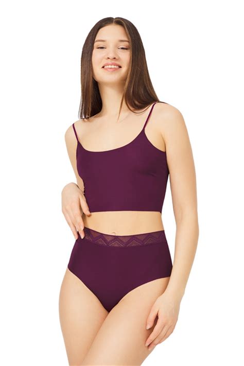 Cottonhill Basic Yüksek Bel Lazer Kesim Bikini Külot 5 li Paket Fiyatı Yorumları Trendyol