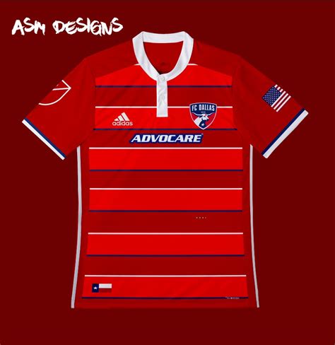 FC Dallas Adidas 2018 Home Kit