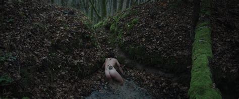 NAKED GUY ARISING FROM A FOREST POND ThisVid