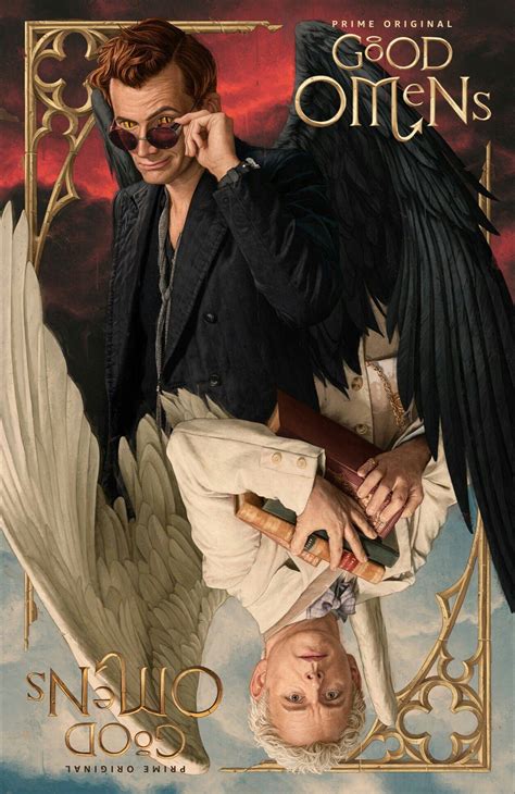 Good Omens 2018 Amazon Prime Official Poster Series E Filmes