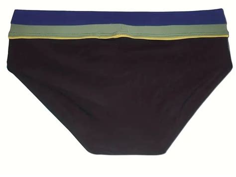 New Men S Sexy Poolside Low Rise Bikini Swim Brief W Contoured Pouch Gay EBay