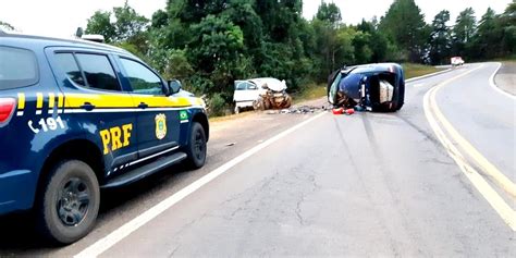 Acidente De Tr Nsito Deixa Um Morto E Dois Feridos Na Br Em