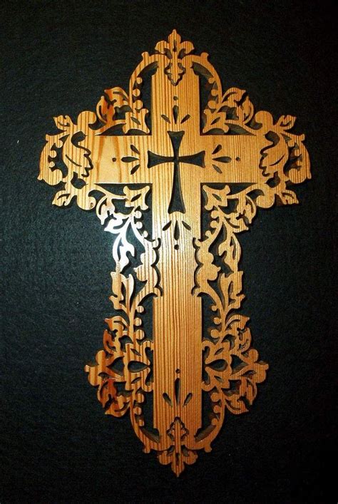 Cool Idea Scroll Saw Scroll Saw Patterns Wood Crosses