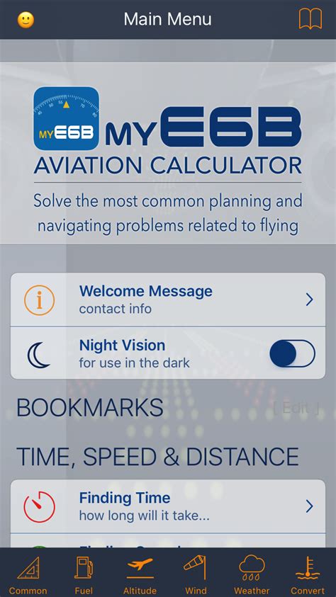 E6B Aviation Calculator — Aviation Mobile Apps, LLC.