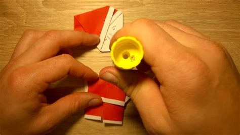 Jak Zrobi Miko Aja Z Papieru Ozdoby Wi Teczne Origami Youtube