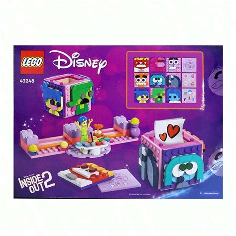 Lego 43248 Disney Inside Out 2 Mood Cubes Figures Of Joy And Fear