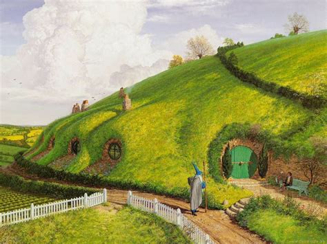 The Hobbit The Shire Wallpaper - WallpaperSafari