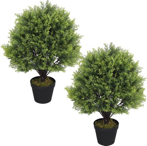 Amazon JoyPower Artificial Topiary Tree One 2 7FT 32 Artificial