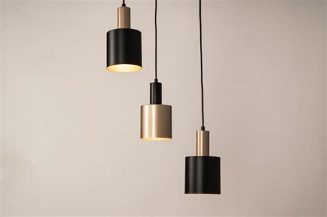 Hanglamp Modern Retro Metaal Zwart