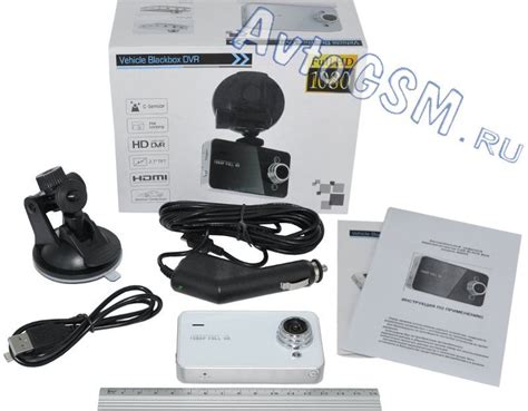 Автомобильный видеорегистратор Car Black Box 606DV (white) - 2.7 ...