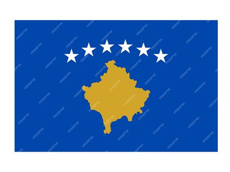 Premium Vector Kosovo Flag Countries Flag Banners World Flag Icon