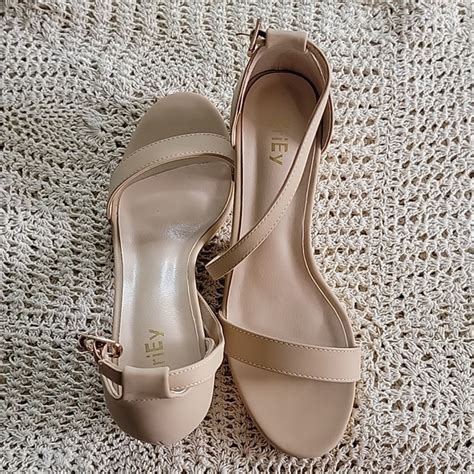 Zriey Shoes Nude Heels Poshmark