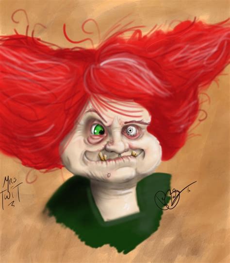 Mrs Twit • Chris Barlow Puppet Maker And Artist