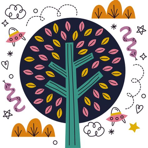 Tree Stickers Free Nature Stickers