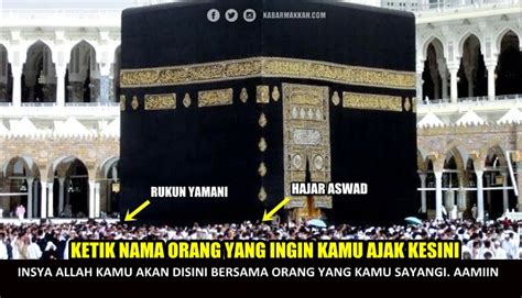 Rukun Hajar Aswad Keutamaan Rukun Yamani Bagian Dari Ka Bah Di Makkah