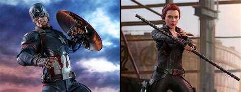 Hot Toys Endgame Captain America And Black Widow Toy Discussion At Toyark