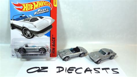 2015 Hot Wheels Corvette Grand Sport Roadster Fast Furious Review