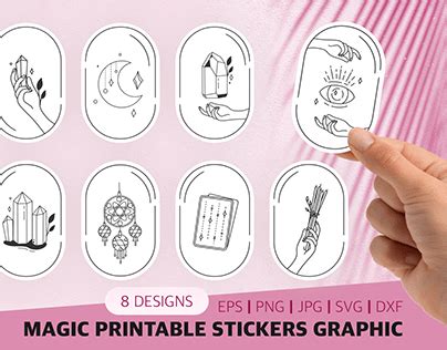 Printable Stickers. Magic Projects :: Photos, videos, logos ...