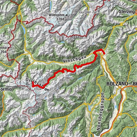 H Henweg Meran Ortler Bergfex Fernwanderweg Tour S Dtirol