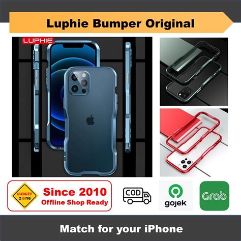 Jual Iphone Pro Max Plus Bumper Luphie Original Casing Case