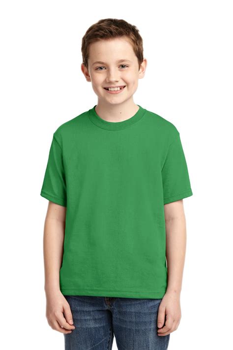 Jerzees® Youth Dri Power® 50 50 Cotton Poly T Shirt 29b Kelly T